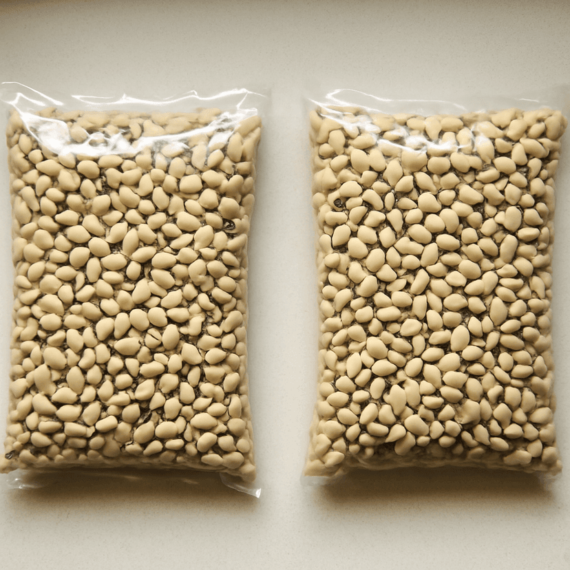 Savita Corner Store's lobia (black-eyed peas) view 2