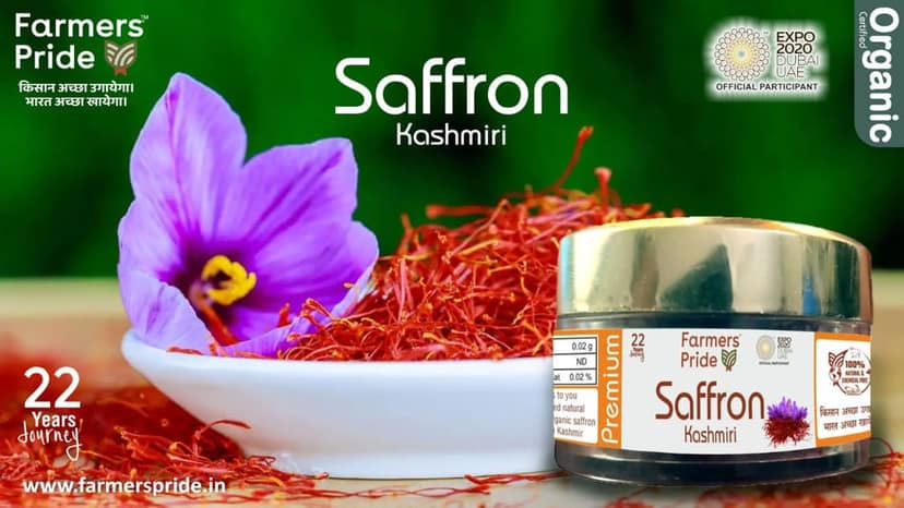 Saffron Kashmiri (Organic) view 2