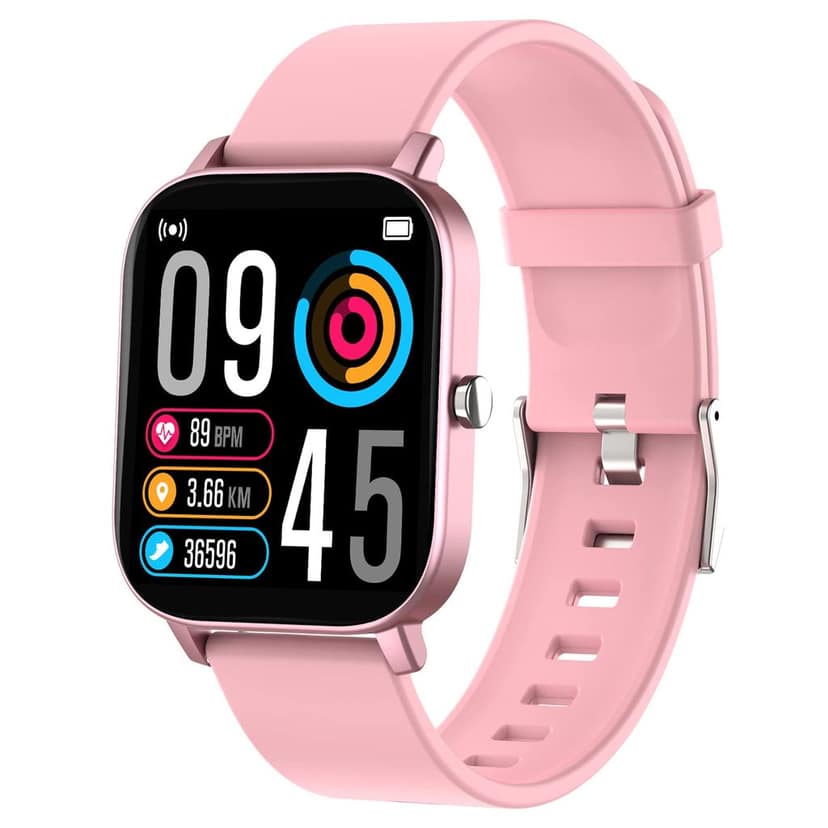 T500 Smart Watch with Bluetooth Calling, Touch Screen, Heart Rate Monitor & Fitness Tracker for Men and Women view 2