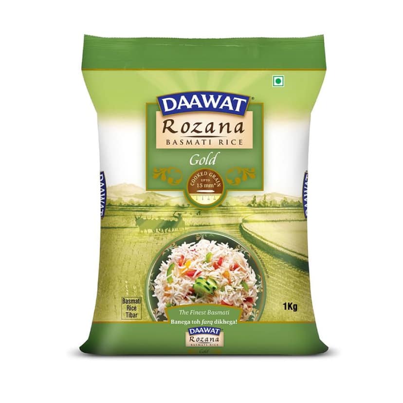 Daawat Rozana Gold Basmati Rice 1 Kg