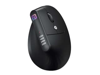 Portronics Toad Ergo 6 Buttons, 2.4 GHz Wireless, Vertical Ergonomic Design, Supports Wrist Posture