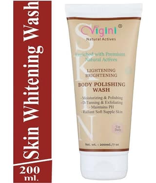 Vigini Fairness Gori Body Wash Coffee Glutathione Skin Lightening Moisturizer 200 ml