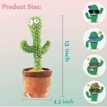 Vebeto Dancing Cactus Toy for Kids view 2