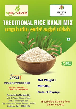 Treditional rice porridge mix