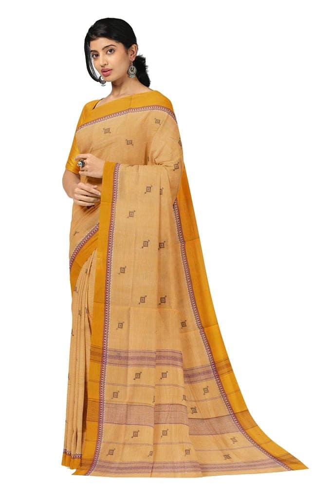 APCO Handloom (A Andhra Pradesh Govt Emporium)- Women's Traditional Pure Handloom Rajahmundry/Angara Cotton Saree | ACS0018 view 2