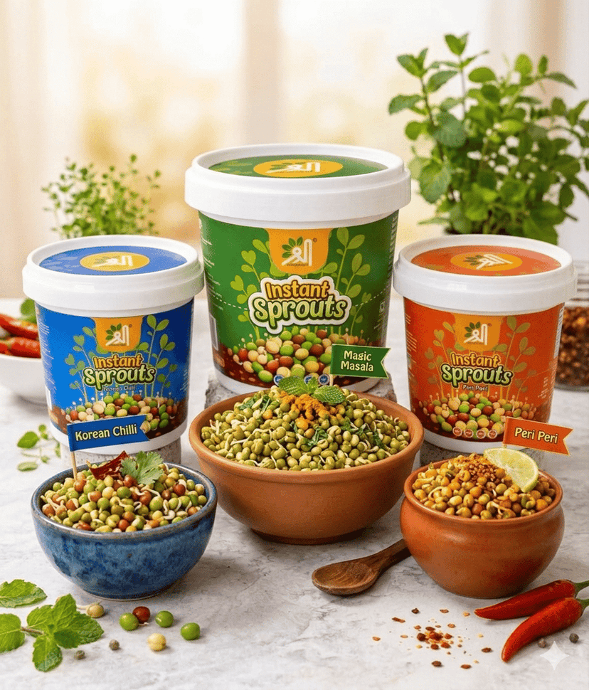Annashree Instant Sprouts Combo Pack (Pack of 3)