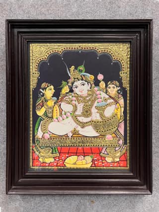 Navaneedha Krishnar - With Frame 18 x 15