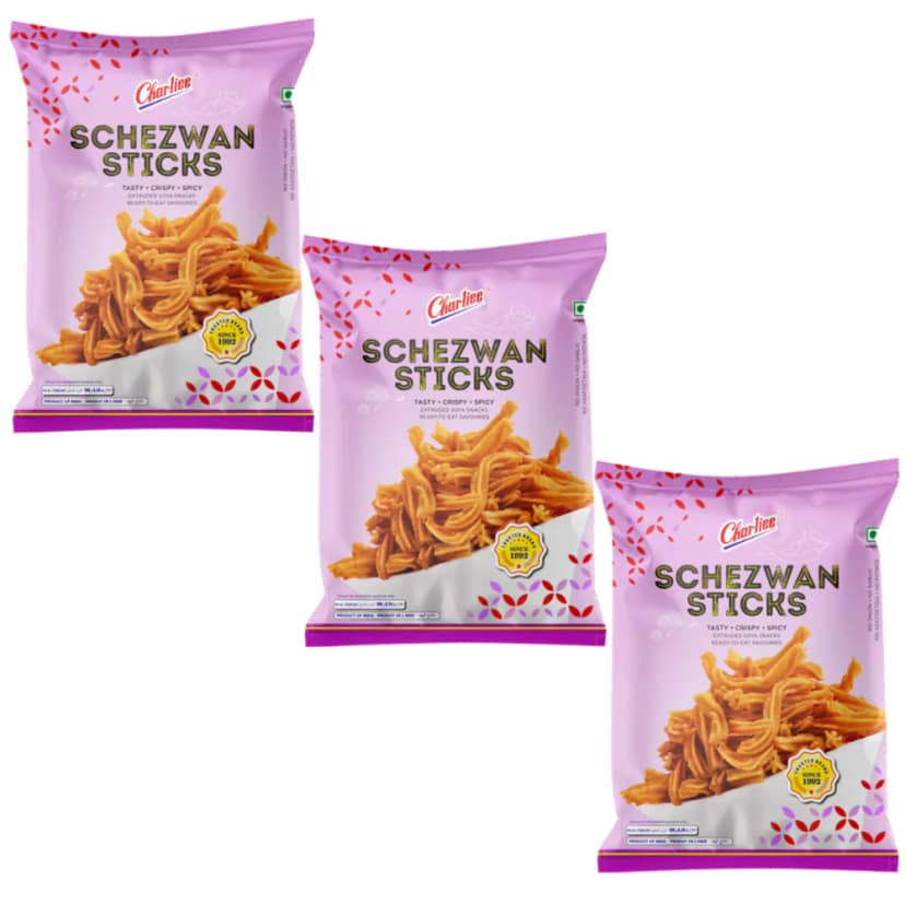 Charliee Schezwan Sticks 175/185Gm