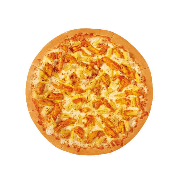 Sweet And Spicy Chicken Pizza (Thin Crust (Medium 8 Inch)