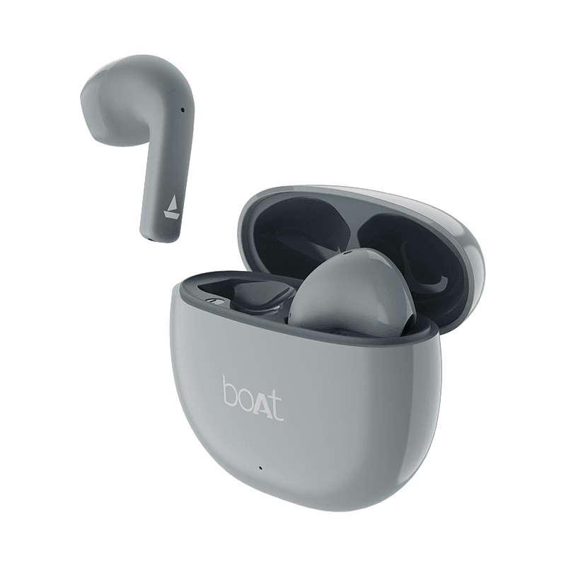 boAt Airdopes Atom 81 | Wireless Earbuds with 50 Hours Playback, 13mm Drivers, ENx™ Technology, IPX5 Resistance Aero Blue