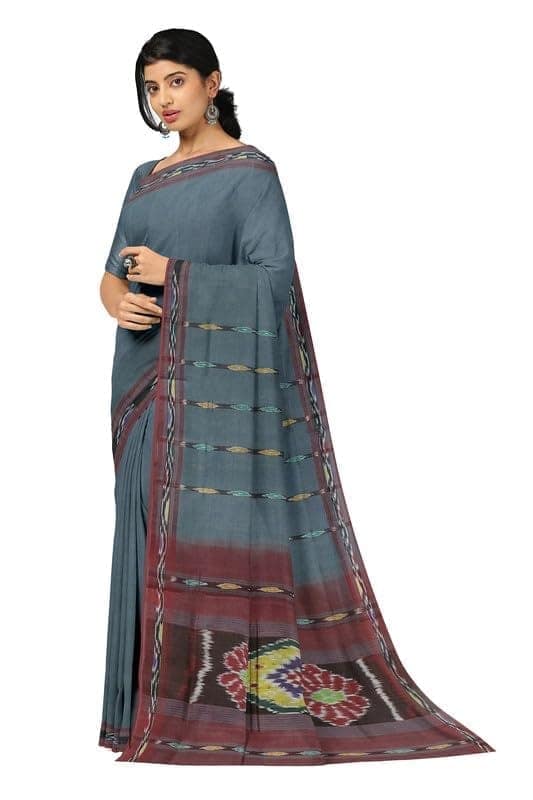 APCO Handloom (A Andhra Pradesh Govt Emporium)- Women's Traditional Pure Handloom Dulla Cotton Saree | DCS0009 view 2