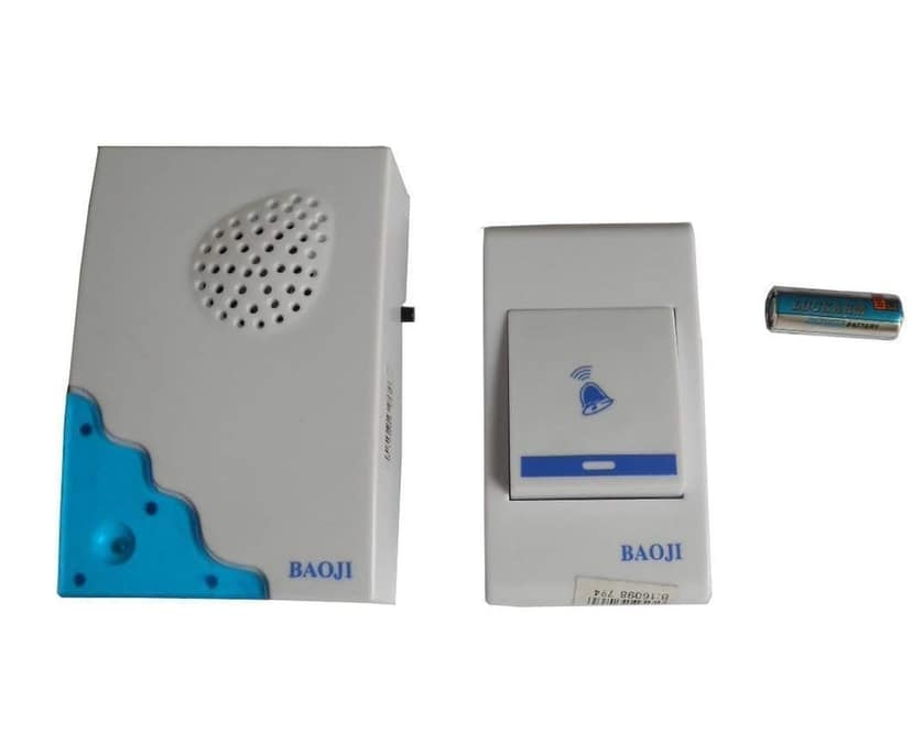 WHITE PARI Baoji Wireless Multi Music Door Bell Alarm view 2