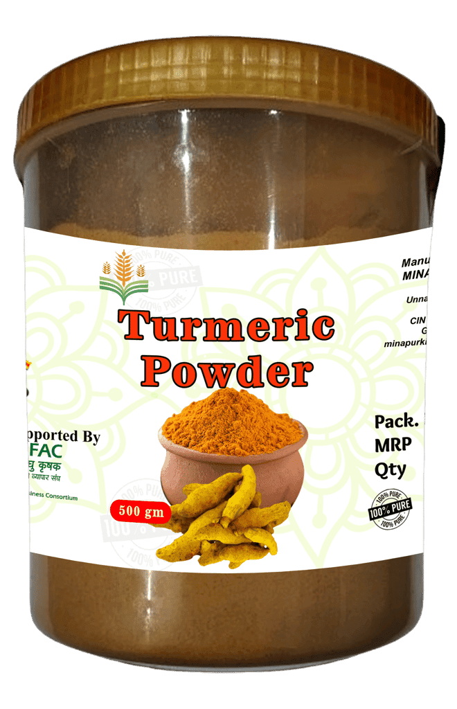Turmeric Powder - 100% Pure & Natural Haldi Powder | 500gm (pack of 2)
