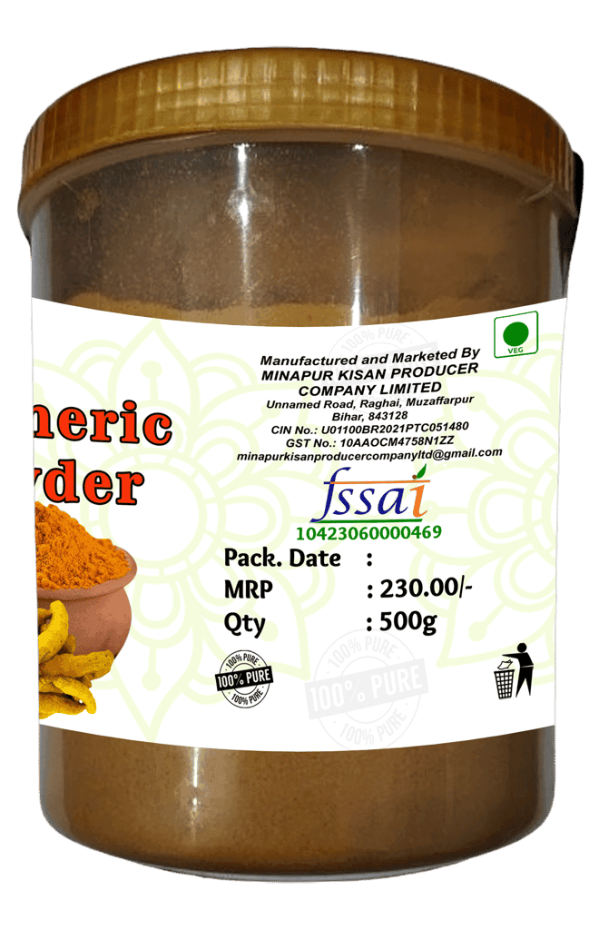 Turmeric Powder - 100% Pure & Natural Haldi Powder | 500gm (pack of 2) view 2