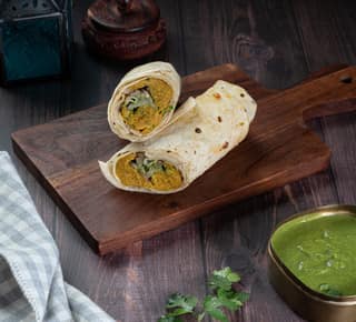 Chicken seekh roll