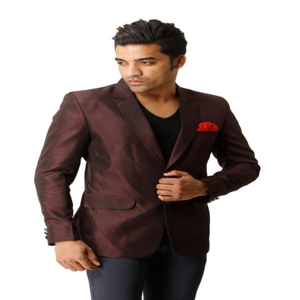 Men's Blazer Onex Tr Dot Maroon