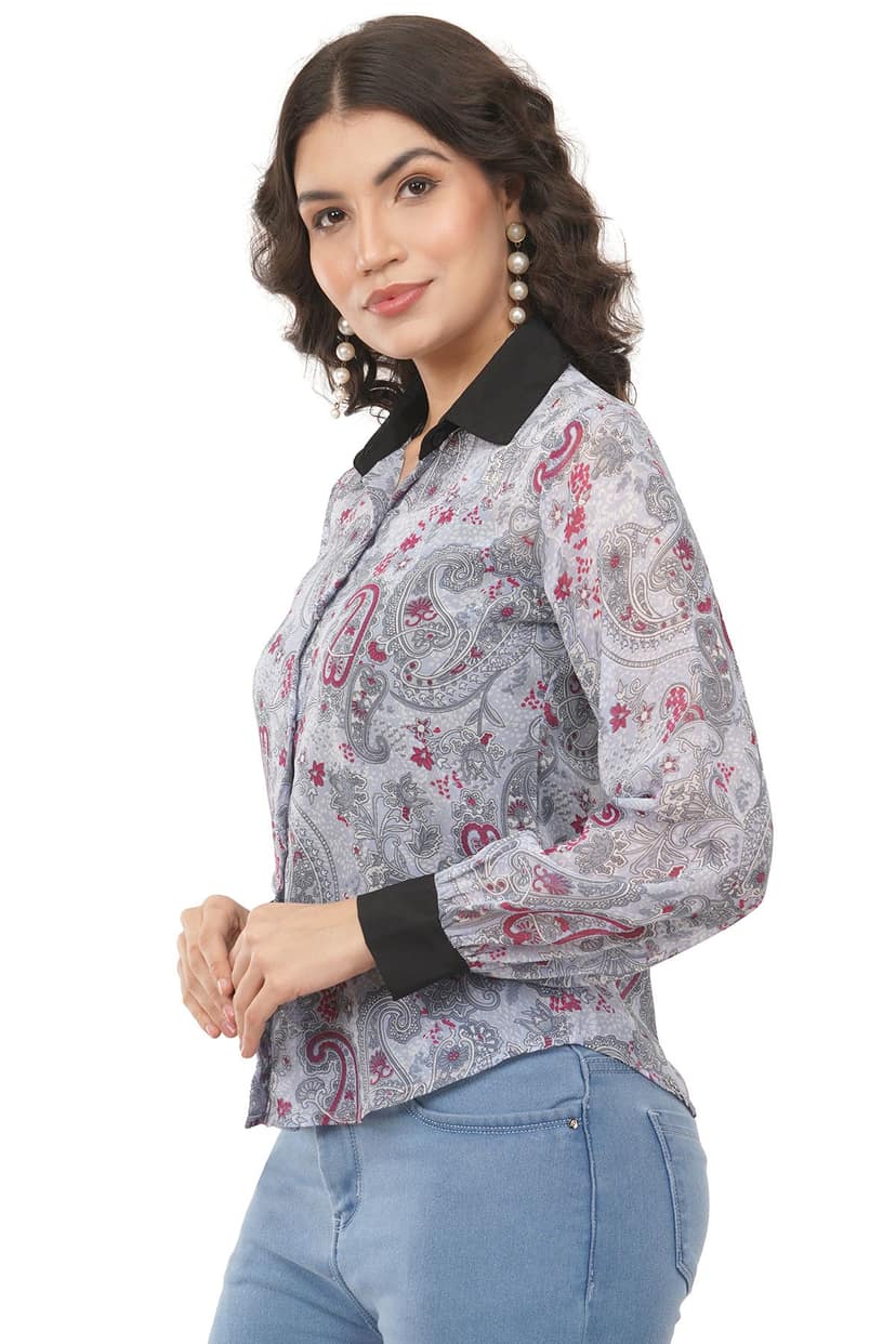 Womens Trendy Georgette Shirt