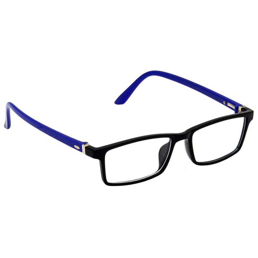 Hrinkar Zero Power Computer Gaming Glasses for Eye Protection with Blue Cut Lenses for Men & Women | Blue and Black | HBCT-FRM-BK-BU-15 view 2