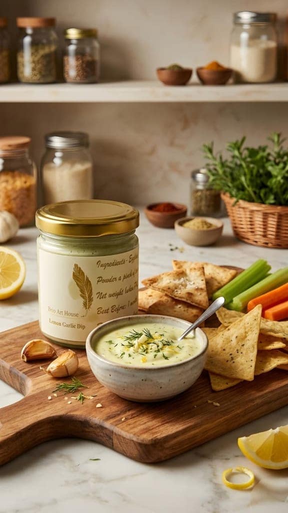 Lemon Garlic Dip (100g)