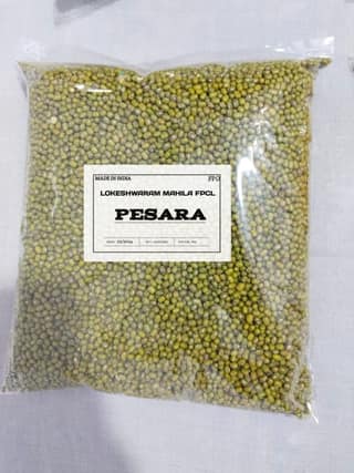PESARA Premium Green Mung Beans - Made in India