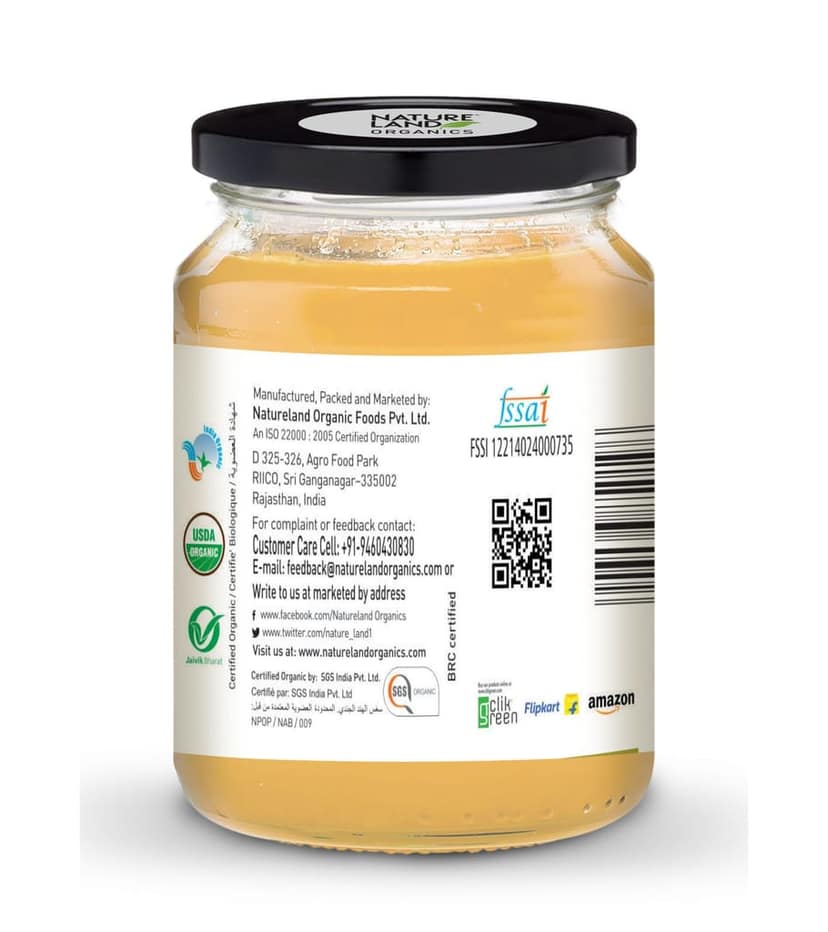 Natureland Organics Pineapple Jam 250 gm view 2