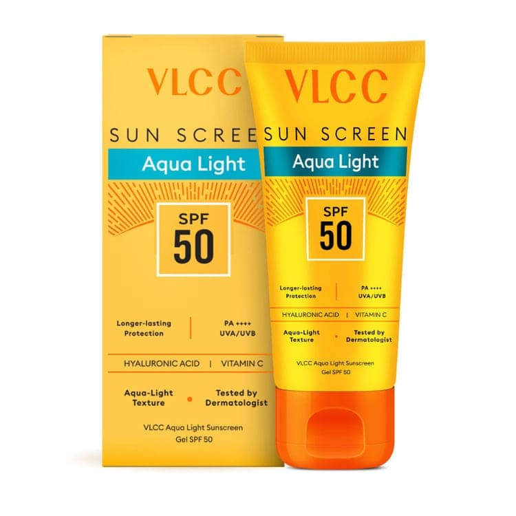 VLCC Aqua Light Sunscreen Gel SPF 50 PA++++ (100g)
