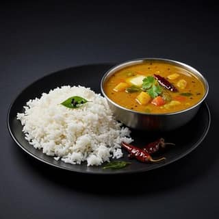 Rice Sambar