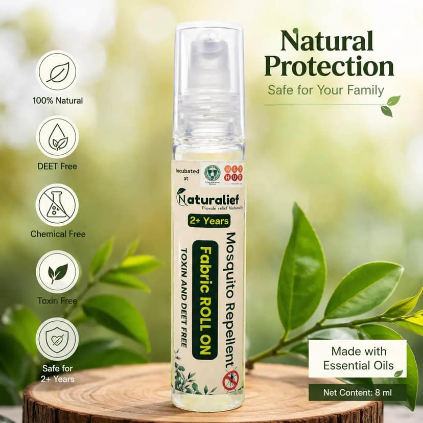 Naturalief 4-in-1 Mosquito Repellent Kit | Home, Travel & Outdoor Use view 2