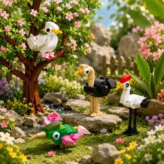 Feathered Friends Collection (4 in 1 set)