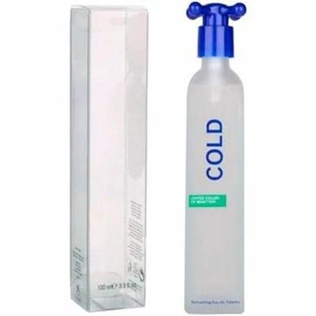 United Colors of Benetton Cold Eau de Toilette (100ml) – Refreshing & Invigorating Fragrance for Men and Women view 2