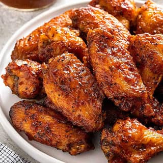 Bar-b-q chicken wings