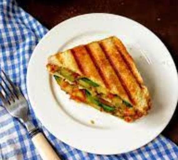 Grilled Paneer Sandwich