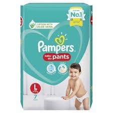 PAMPERS LARGE 7 view 2