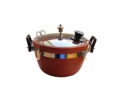 KSI Clay Crafts Earthen Product Clay Cooker with Lid for Curry | Dal | Frying And All Dishes view 2