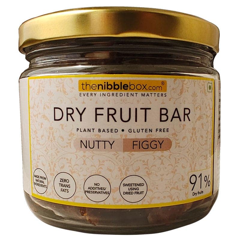 Nutty - Figgy (Dry fruit bars/ Vegan mithai)