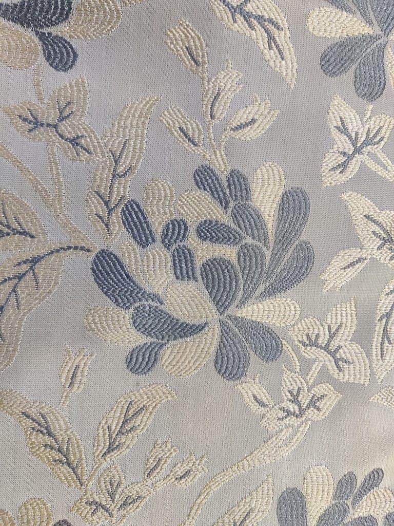 12 x 58 Inch Decorative Luxury Grey White Gold Floral Table Runners with Tassels for Home Living Room Bedroom Art Decor Wedding view 2