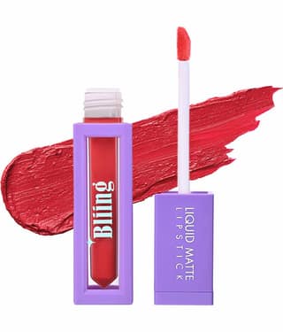 Bliing Liquid Matte Lipstick - Long-Lasting, Kiss-Proof, Waterproof for All-Day Wear - CRUSH