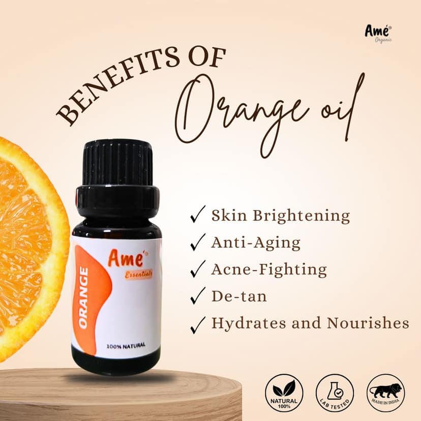 Orange Essential Oil view 2