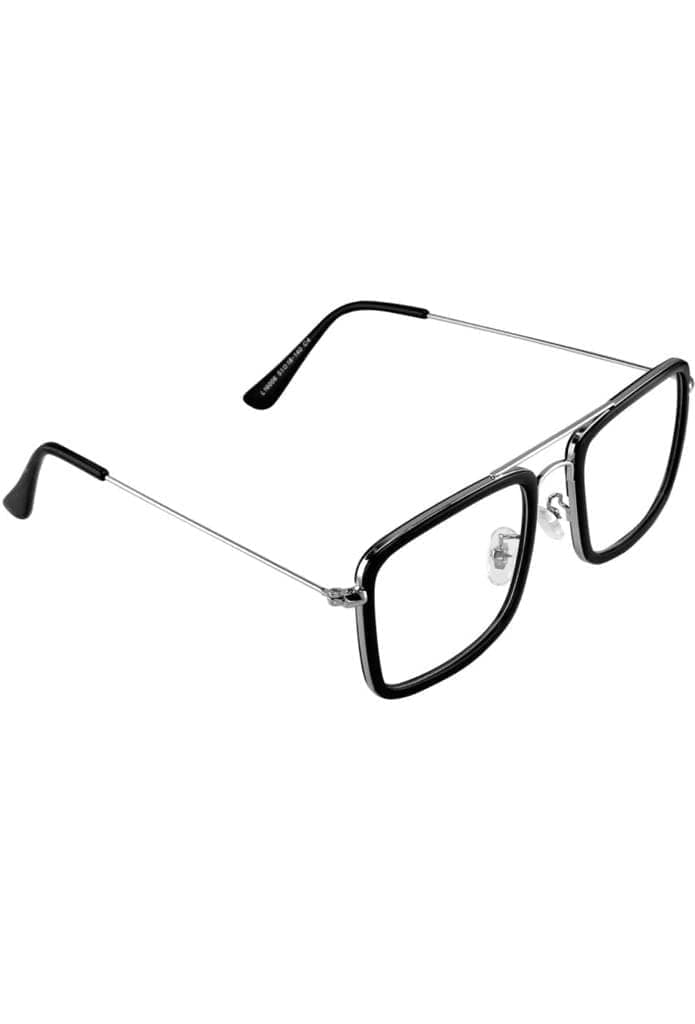 SURAKSHA FULL RIM SQUARE FRAME (SILVER) view 2