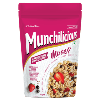 Munchilicious Strawberry & Blackcurrant Muesli