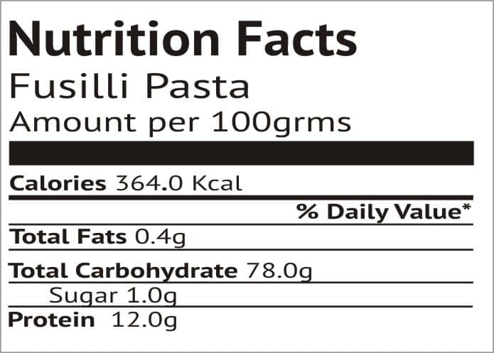 Orgaq Organicky Organic Fusilli Pasta Healthy and Delicious for Snacks view 2