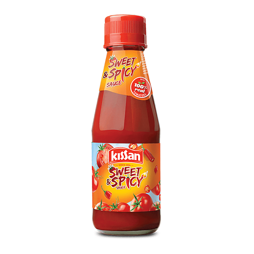 Kissan Sweet & Spicy Ketchup, 200 G