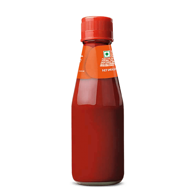 Kissan Sweet & Spicy Ketchup, 200 G view 2