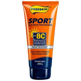 Sunscreen SPF 80+ PA+++ Sport 200g | High Protection Broad Spectrum Sunscreen
