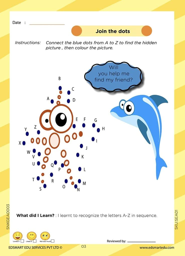 Edsmart Senior KG English Activity and English Grammar Book CBSE | UKG English activity book [Paperback] [Jan 01, 2019] Edsmart Edu Services Pvt Ltd view 2
