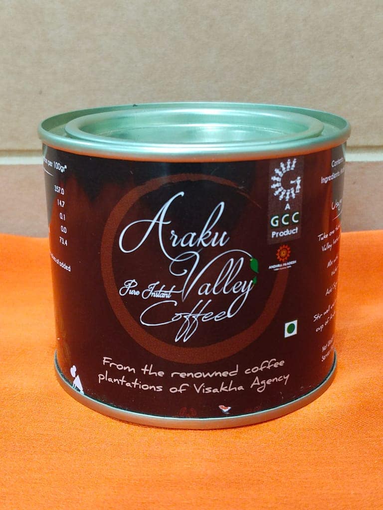 Araku Valley Instant Coffee Pure 100% (50 Gram)