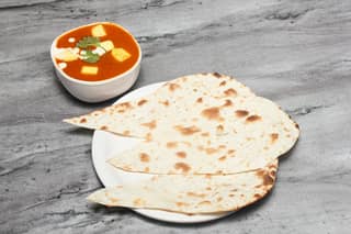 1 naan with paneer butter masala [200 ml]