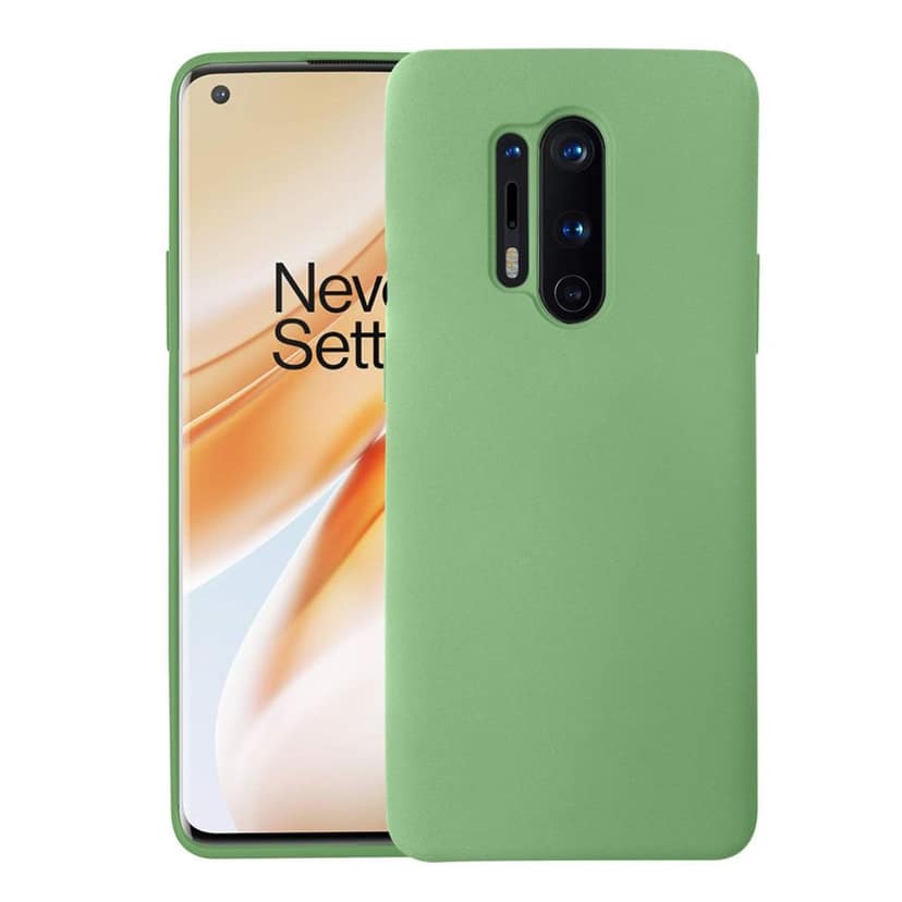 LIRAMARK Liquid Silicone Soft Back Cover Case for OnePlus 8 Pro / 1+8 Pro