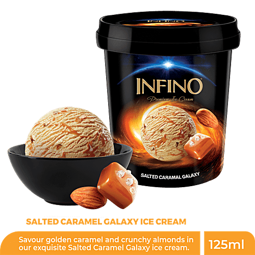 Infino Slated Caramel Galaxy Cup 125 Ml
