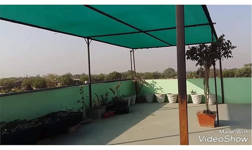 Green Shaded Net Available in Diffrent Sizes Like 3 * 5 mt,3 * 10mt,3 * 15mt,3 * 20mt (3M x 5M) view 2